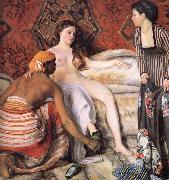 Frederic Bazille Toilette oil